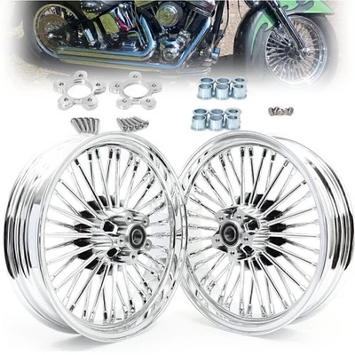 Llantas de radios gruesos 16x3,5 para Harley Touring Electra Glide Road King 00-07 Foto 1 de 4