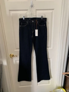 AG Adriano Goldschmied The Angel Jeans Gr. 29R Blau Denim Boot Cut Neu mit Etikett - Bild 1 von 11