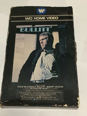 Peter Yates' Bullitt 1968 VHS Warner Big Box 1980 Release WB1029 Foto 1 de 4