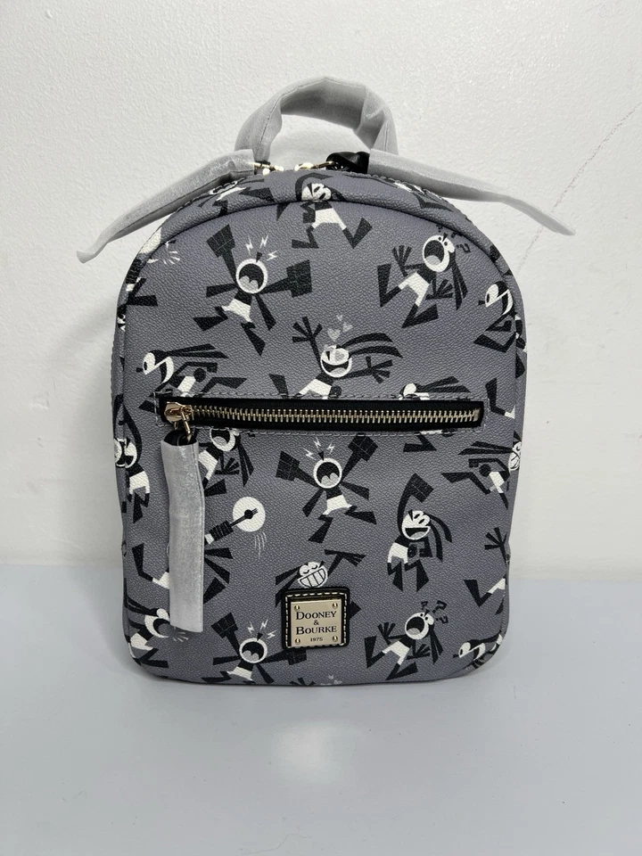 Mochila Disney Dooney & Bourke Oswald cinza nova - Imagem 1 de 4