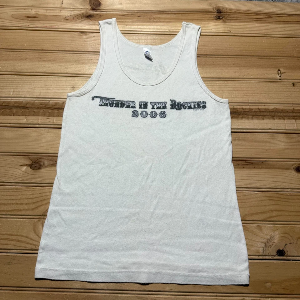 Y2K 2006 Thunder In The Rockies Loveland Colorado Tank Top Women's - Size XL - Image 1 of 4