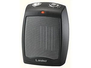 Lasko Ceramic Adjustable Tabletop Heater Black 9 Inches High - Picture 1 of 8