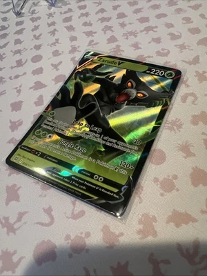 Pokemon Zarude v Full Art Holo Card 016/172 Brilliant Stars - Image 1 of 4