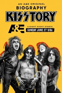 Póster Kiss A&E impresión promocional Kisstory 2 noches evento biografía - sin marco - Imagen 1 de 1