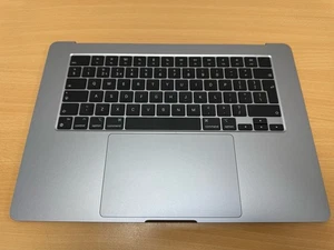 Teclado Trackpad Apple Macbook Air 15" A3114 8612 Space Gre reposamanos M3 2024 Reino Unido - Imagen 1 de 5