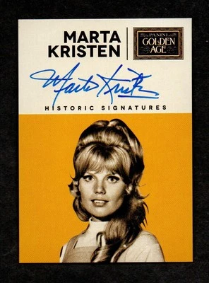 2014 Golden Age Historic MARTA KRISTEN Lost In Spce Autograph - Image 1 of 2