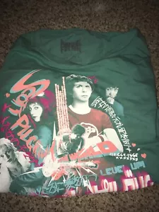 NUOVA T-shirt Rucking Fotten SCOTT PILGRIM VS THE WORLD film taglia XL verde - Foto 1 di 1