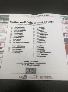17.11.2018. Motherwell Colts v Ross County (S/S). - Picture 1 of 1