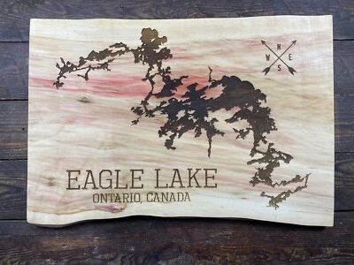Mapa Eagle Lake Live Edge Foto 1 de 3