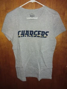 San Diego / Los Angeles Chargers Gray Women's Medium T Shirt New - Picture 1 of 4