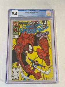Amazing Spider-Man # 345 (3/91) CGC Copper Age Comic Book 9.4 NM WP Venom - Imagen 1 de 4