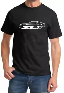 2013-17 Chevy Camaro ZL1 Classic Outline Design T-Shirt NEU - Bild 1 von 13
