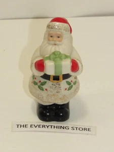 LENOX CHINA SANTA CLAUS WITH GIFT SALT SHAKER RARE EDITION PREOWNED FREE SHIP - Picture 1 of 3