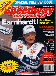 Dick Berggren's Speedway Illustrated (März 2001) Dale Earnhardt, Nascar, Daytona - Bild 1 von 2