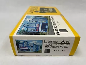 Branchline Laser-Art Structures Kit 654 HO Majestic Theater SEALED (gebraucht) - Bild 1 von 2