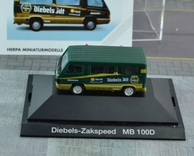 Herpa Motor Sport Mercedes MB 100D Van Racing Diebels Team 1:87 HO (HO4404) - Изображение 1 из 2