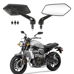 Motorcycle Rearview Side Mirrors 360 Rotatable For Yamaha XSR700 XSR900 XSR125 - Picture 1 of 17