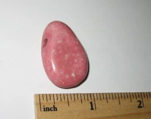 1.2" HERMOSO COLGANTE DE PIEDRA TULITA PULIDA CAÍDA RARA NORUEGA ~ 12.1 gramos *1 - Imagen 1 de 6