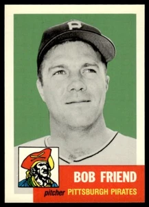 1991 Topps Archives 1953 Bob Friend Pittsburgh Pirates #298 - Picture 1 of 2