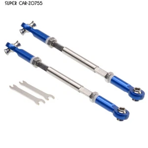  Edelstahl verstellbare vordere Zehenknöpfe #8547 für RC Traxxas 1/7 UDR 85076-4 - Bild 1 von 9