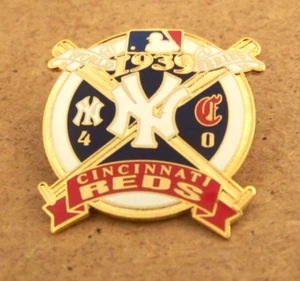1939 NY N.Y. New York Yankees vs Cincinnati Reds World Series pin - Picture 1 of 6