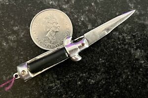 Rare Miniature Keychain Folding Knife, Vintage Japan