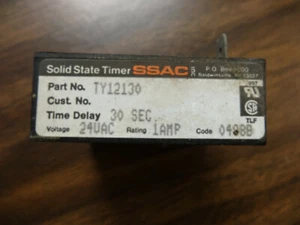 SSAC Timer Delay TY12130 "USED" - Picture 1 of 3