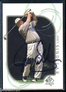 Joey Sindelar signed Autogramm Auto 2001 SP Authentic PGA Golf Karte #44 - Bild 1 von 1