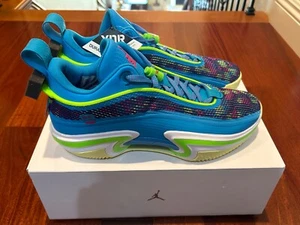 Luka Doncic Air Jordan XXXVI 36 Nike Low Laser Azul Verde Nuevo DS Talla 10.5 - Imagen 1 de 9