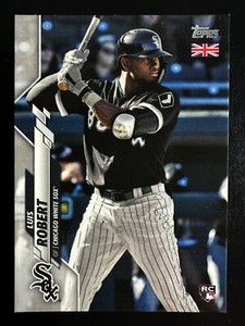 Luis Robert 2020 Topps UK Edition Rookie Baseball Card Chicago White Sox #11