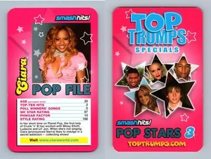 Ciara - Smash Hits! Popstars 3 - 2005 Top Trumps Specials Card - Picture 1 of 1