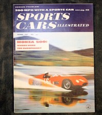 Sports Cars Illustrated Monza 500 Aston Martin DB 2/4 Mark III Hotter Volvo