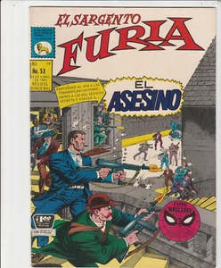 SARGENTO FURIA 53 ABRIL 1969 LA PRENSA MARVEL MEXICAN SPANISH COMIC - Picture 1 of 1