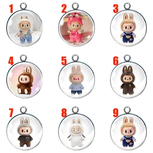 Dijes de vidrio Labubu Bunny - Divertidos colgantes de joyería hágalo usted mismo - Elige el estilo - Kawaii - Imagen 1 de 31