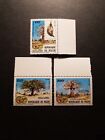 Stamp Niger Trees Protected Fauna N°686/688 New Luxury MNH 1985