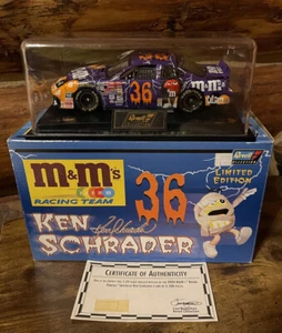2000 Revell Ken Schrader #36 M&M's Halloween 1/24 Scale Pontiac 1 Of 2,508 Made - Picture 1 of 3
