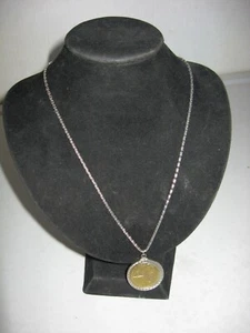 Sacagawea Dollar Coin Necklace 2014 American Indian Relief Council - Picture 1 of 6