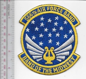 Banda Militar Fuerza Aérea de los Estados Unidos USAF 566ª Fuerza Aérea Banda del Medio Oeste de los Estados Unidos - Imagen 1 de 1