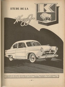 REVUE TECHNIQUE AUTOMOBILE 86 RTA 1953 KAISER FRAZER HENRY J BOITE OPEL SYNCHROM - Imagen 1 de 1