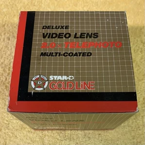 Star-D Video Tele 2.0X Hi-Resolution Lens Japan - Multi-Coated - Bild 1 von 12