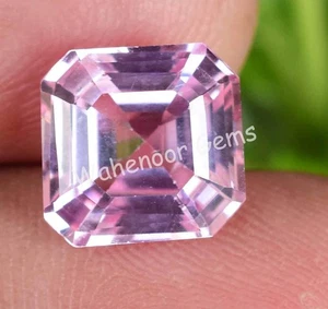 Natural Pinkish Padparadscha Sapphire 5.00 Ct Emerald Certified Loose Gemstone - Picture 1 of 6
