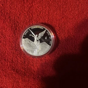 2023 Mexico 🇲🇽 1 Onza Silver Libertad Proof In Capsule - Picture 1 of 4