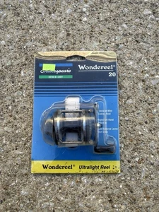 Shakespeare Wondereel 20 Bait Casting Ultralight Fishing Reel NOS Black - Picture 1 of 4