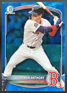 2025 Bowman Chrome Sapphire Roman Anthony Chrome Prospects Red Sox #BCP-167 - Bild 1 von 2