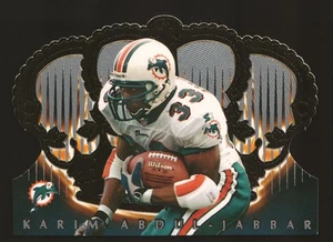 1998 Pacific Crown Royale #67 - Karim Abdul-Jabbar - Miami Dolphins 98-477 - Picture 1 of 2