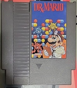 NES Dr. Mario (Nintendo NES, 1990) Cartridge Good Shape! Tested & Working