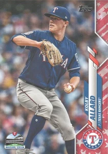2020 Topps Baseball Independence Day #639 Kolby Allard 50/76 - Picture 1 of 2