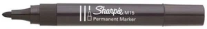 Sharpie Permanentmarker M15 Rundspitze, Schwarz Creative Marker S0192584 - Bild 1 von 2
