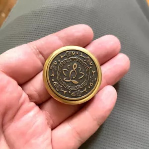 EDC Retro Latón Zen Buda Calmante Spinner Mano Spinner Bolsillo Descompresión Juguete - Imagen 1 de 8