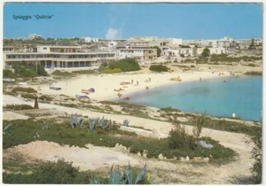 LAMPEDUSA - AGRIGENTO - SPIAGGIA "QUITCIA" 12 OTTOBRE 1985 -70726- - Picture 1 of 1